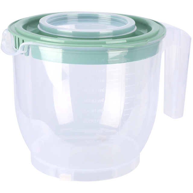 Vas de amestecare cu maner si capac, 2,2 l