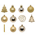 Set de ornamente de Crăciun, 44 de elemente