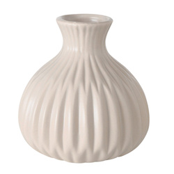 Vaza cu dungi, ESKO, bej