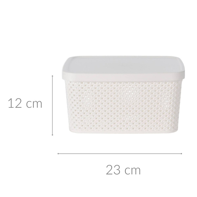 Recipient plastic cu capac inchis, 3500 ml