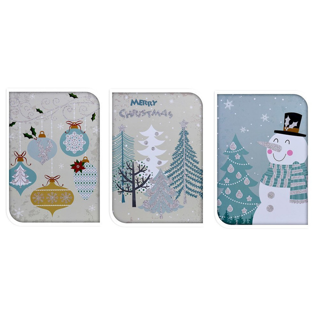 Set 3 cutii pentru cadouri de Craciun