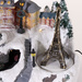 Figurina scena de iarna in miscare cu Turnul Eiffel