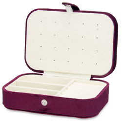 Cutie de bijuterii, velur