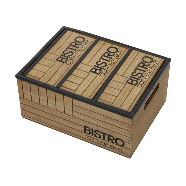 Set 4 lăzi pentru fructe și legume Bistro