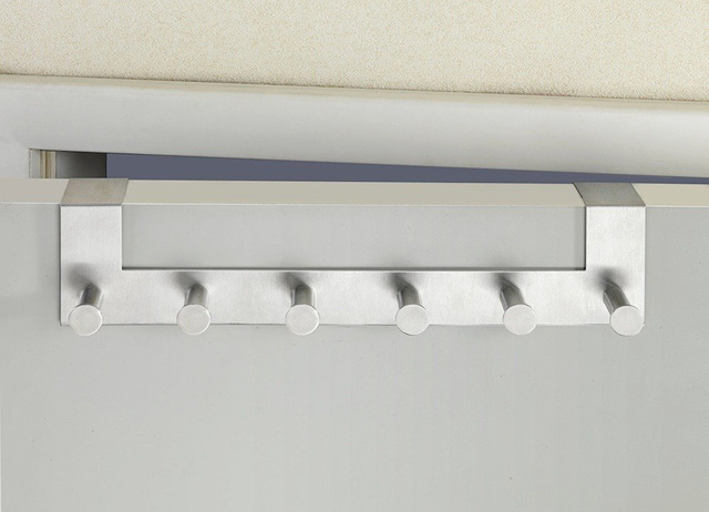 Suport pentru ușă - 6x cârlige pentru ușă CELANO, WENKO