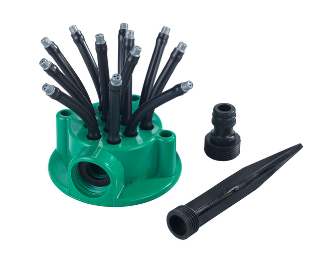 Pulverizator de gradina, 12 furtunuri flexibile, Maximex