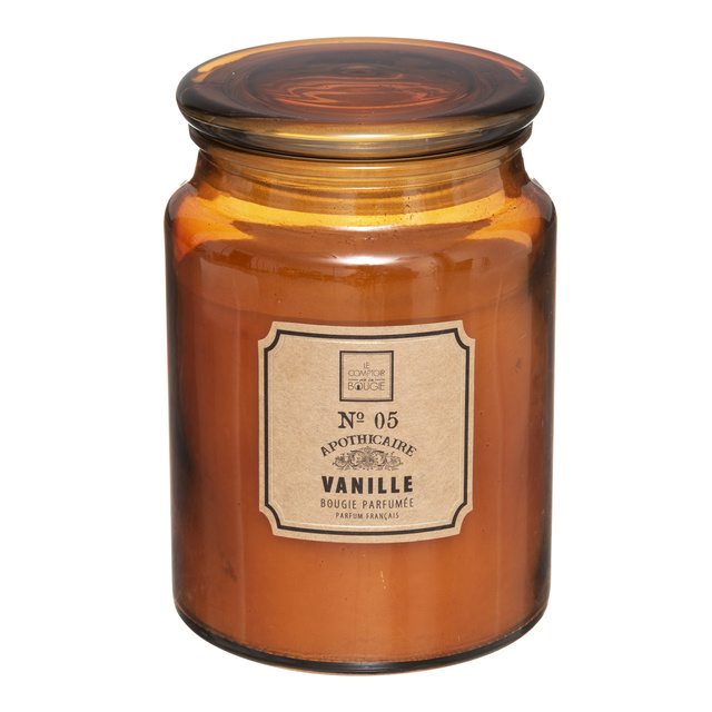 Lumanare parfumata cu suport din sticla, 510 g