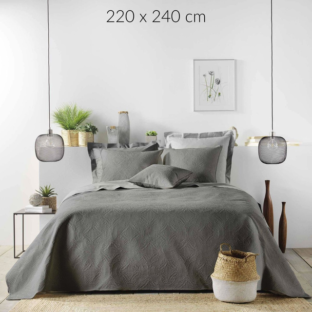 Cuvertura de pat din material gros COLOMBINE, 220 x 240 cm