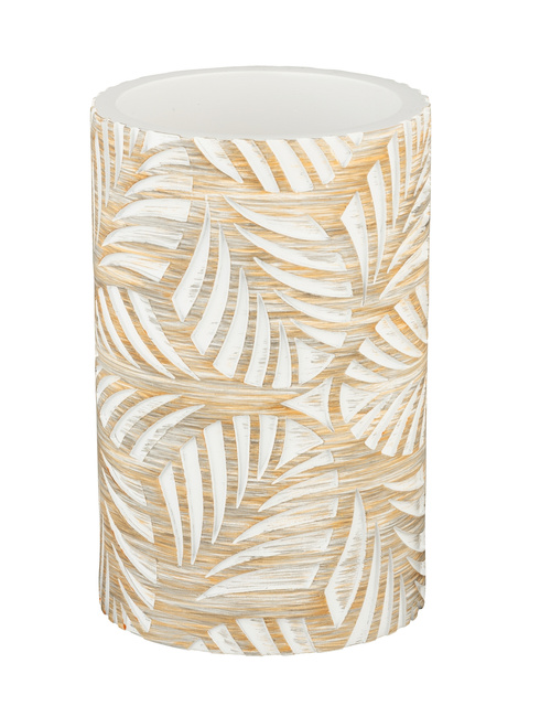 Cana pentru periute cu model frunze TERRALBA, Ø 7 cm