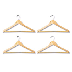 Set 4 umerase din lemn