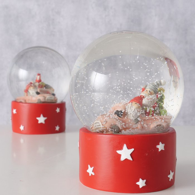 Glob de zăpadă cu spiriduși CARRIE, Ø10,1 cm