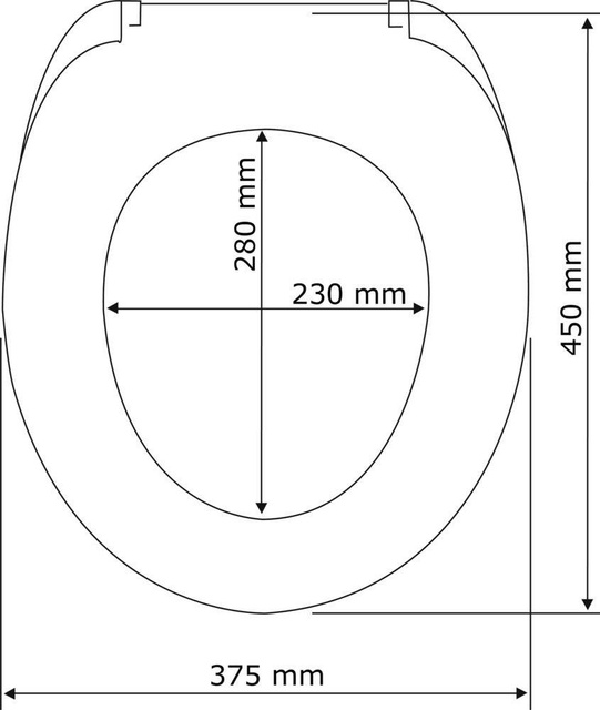 Capacul de toaletă OTTANA BEIGE - Duroplast, cu cădere lentă, WENKO, bej