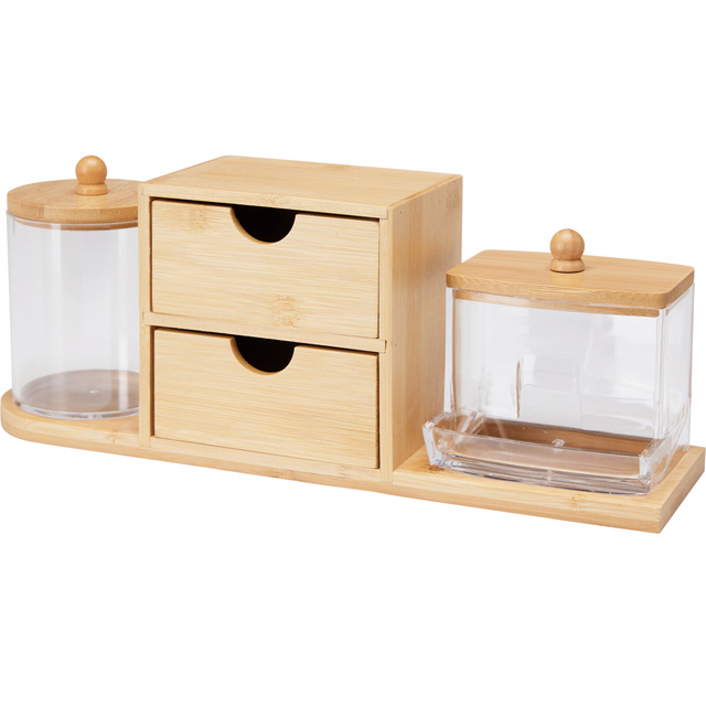 Recipiente pentru dischete demachiante și bețișoare LANA