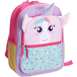 Rucsac pentru excursii, pentru un copil de 8 ani, cu urechi, 27 x 12 x 36 cm.