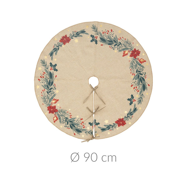 Covor pentru brad POINSETTIA
