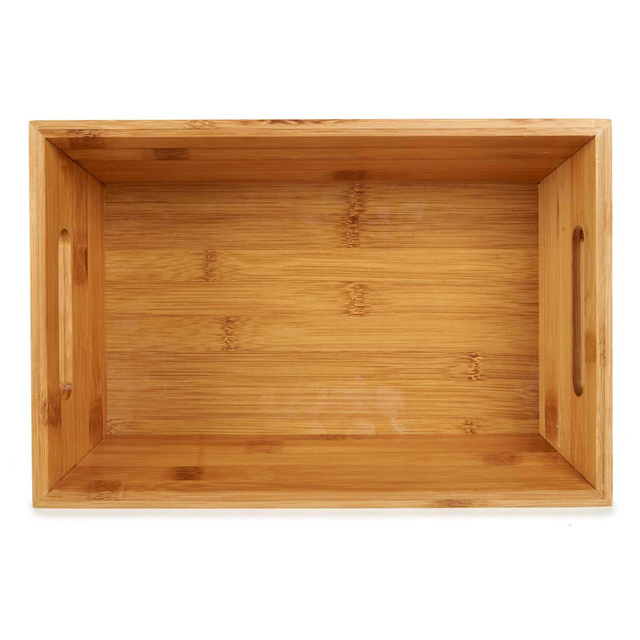 Organizator fructe din bambus, 22 x 33 x 10 cm