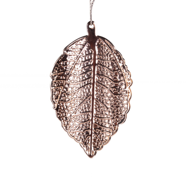 Decorațiuni de sărbătoare, pandantive cu frunze, pene, 4 buc.