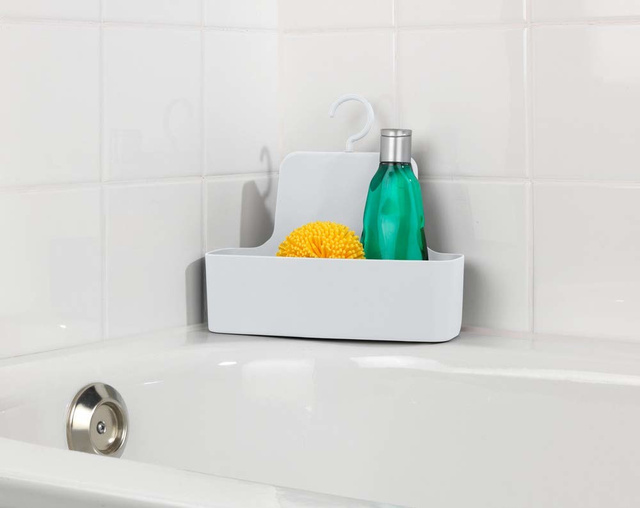 Raft pentru baie BARCELONA, alb, WENKO