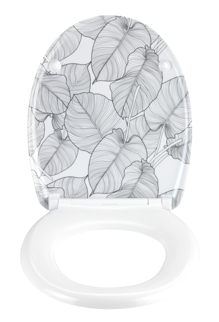 Capac de toaleta din duroplast durabil, WENKO