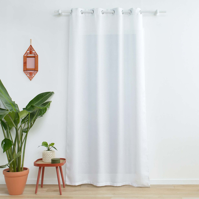 Perdea cu fir metalic in tesatura ZELINE, 140 x 280 cm