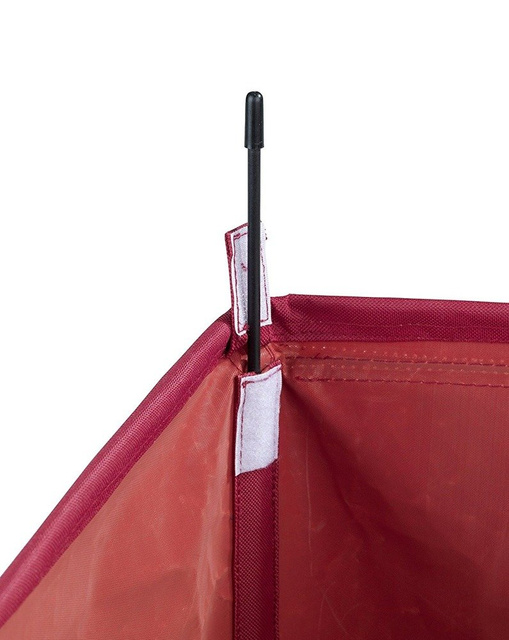 Containere pentru rufe TRIVO RED - capacitate de 116 litri, WENKO, roșu