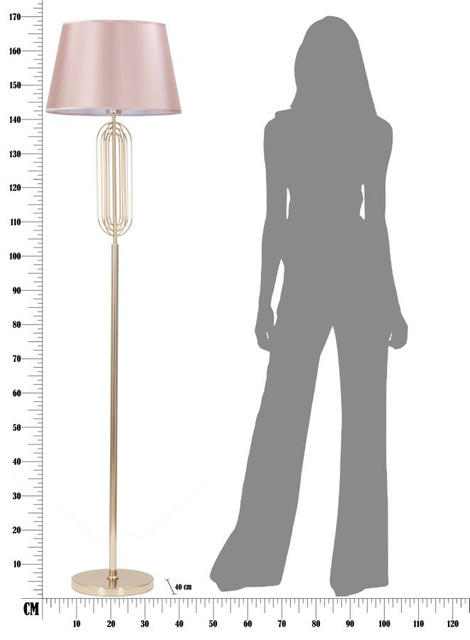 Lampa de podea KRISTA, 169 cm