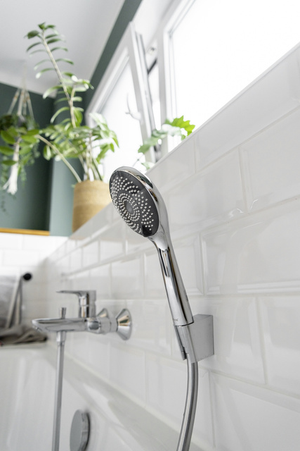 Cap de dus cu functie de economisire apei, Ø 9.6 cm, 3 setari WENKO