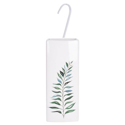 Umidificator pentru calorifer, Ceramica, Alb cu motiv floral, WENKO