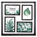 Rama cu 4 poze, 35 x 35 cm, plastic