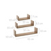 Set rafturi decorative, 3 buc, maro inchis