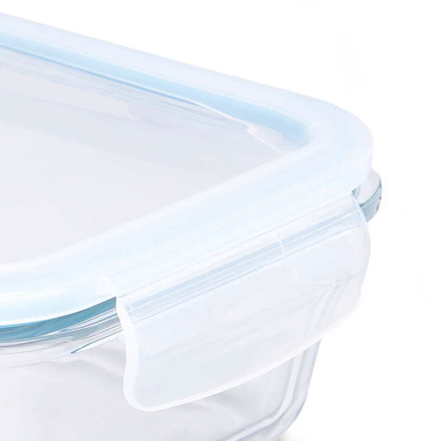Recipient alimentar ermetic din sticlă LUNCH BOX, 1 l