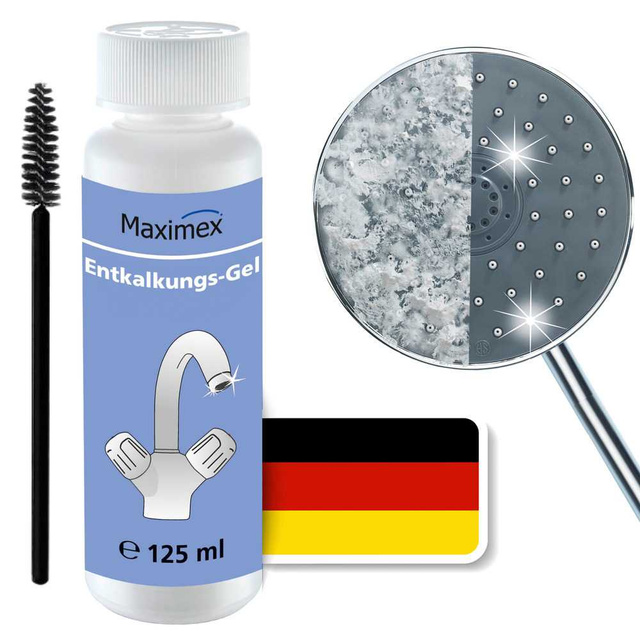 Gel pentru îndepărtarea depunerilor de calcar în baie, bucătărie