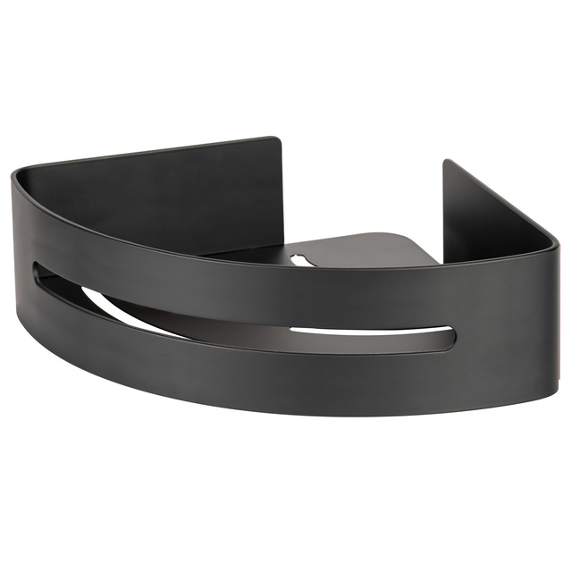 Raft de baie coltar din aluminiu BIVIO, montaj fara gaurire