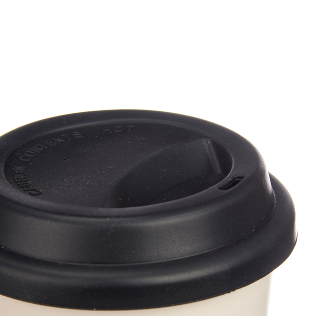 Cana de cafea pentru masina COFFEE SHOP, capac din silicon, 440 ml