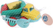 Jucării pentru nisip cu mașinută, set de 5 elemente