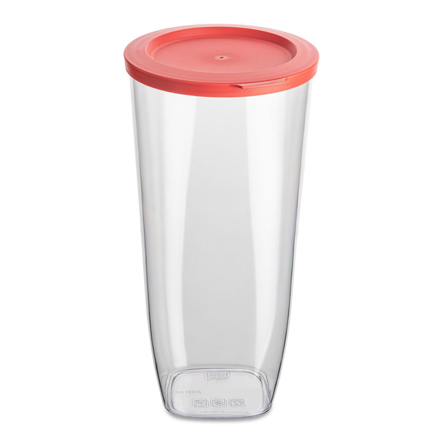 Recipient din plastic CONNECT pentru alimente vrac, ermetic, 2000 ml, KOZIOL