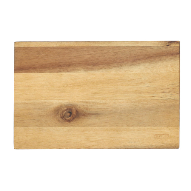 Tava de servire pentru micul dejun, lemn de salcam, 23 x 15 cm, Kesper