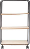 Dulap pe roți SOUTH BAY, 3 rafturi, structură ajurata