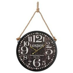 Ceas de perete, agatat pe frânghie, LONDRA, Ø52 cm
