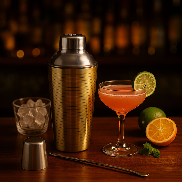 Shaker din oțel inoxidabil, 500 ml