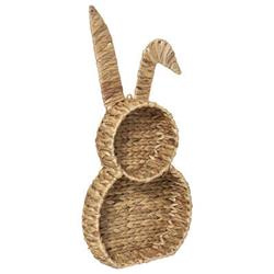 Raft din iarba de mare in forma de iepure, 30 x 53 cm