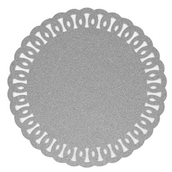 Suport de masa, sclipici, GUIRLANDE, Ø 38 cm