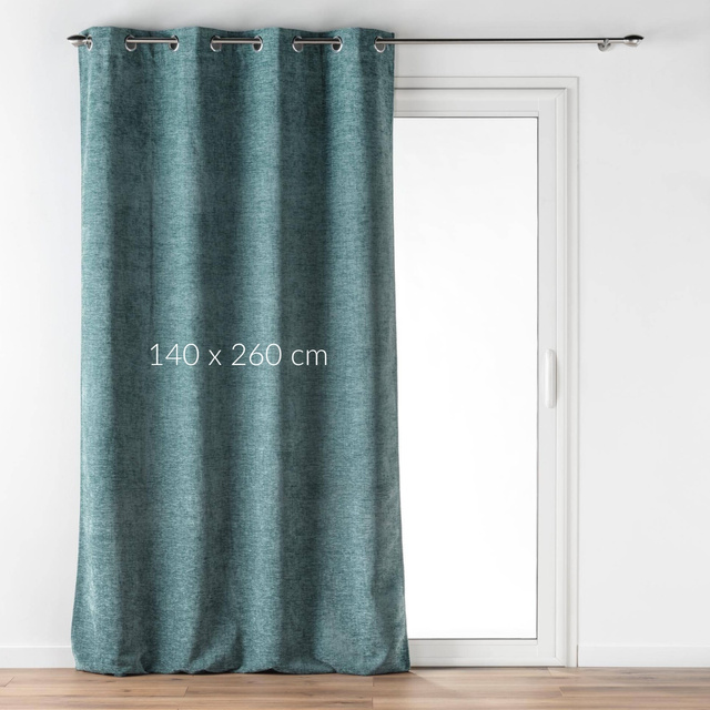 Perdea cu inele, catifea, VERRA, 140 x 260 cm