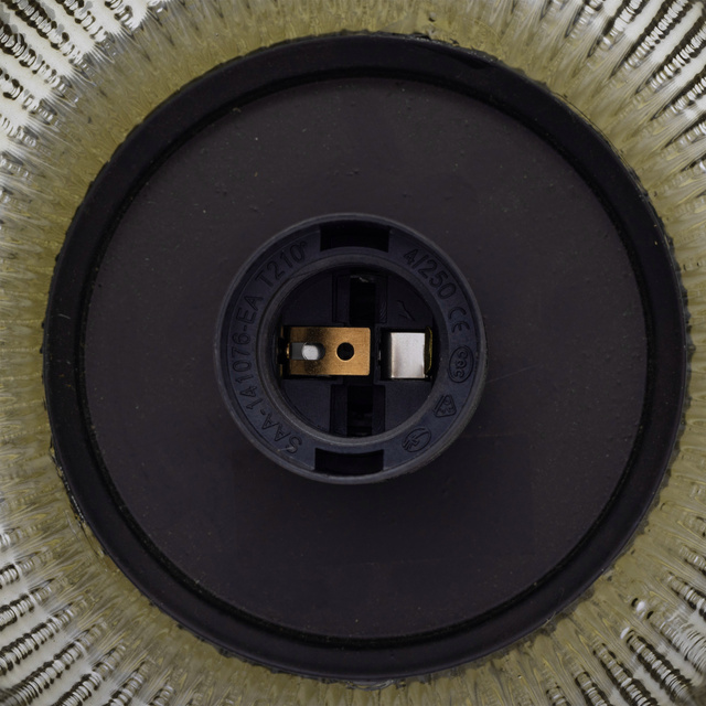 Lampă suspendată din sticlă verde ANCEL, Ø 14 cm