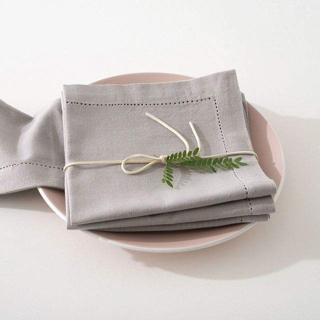 Șervețele din bumbac CHAMBRAY, 4 buc, 40 x 40 cm