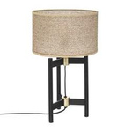 Lampa cu abajur bej Levon, inaltime 51 cm