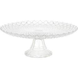 Farfurie de tort, sticla, Ø 28,5 cm