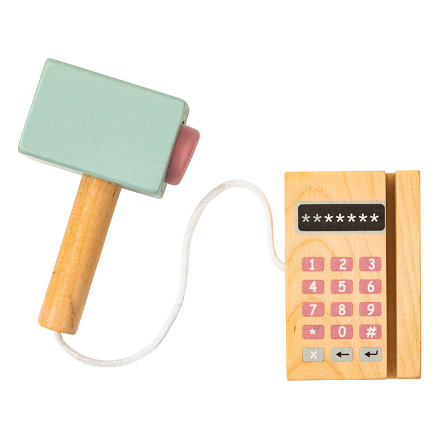 Magazin de lemn pentru copii MINTY, 60 x 29 x 99 cm