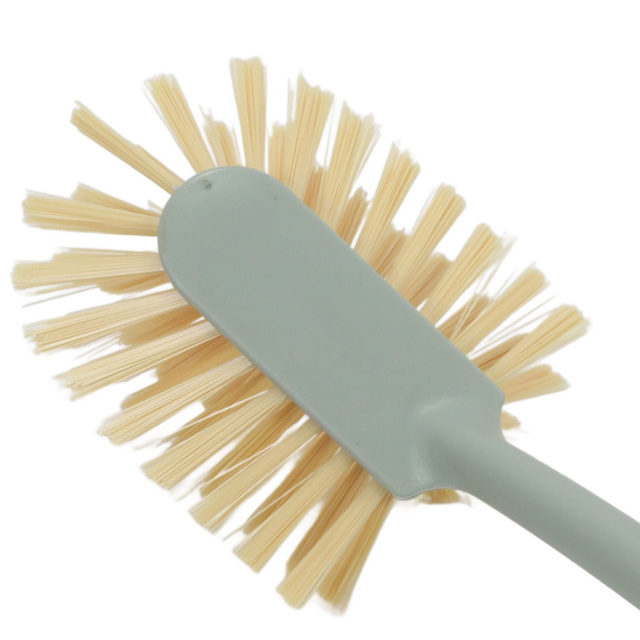 Perie de spalat vase cu maner din bambus, 28 x 7 x 6 cm