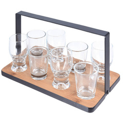 Set pahare in diverse forme, 8 buc.